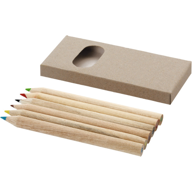 Promotional Artemaa 6-Piece Pencil Colouring Set