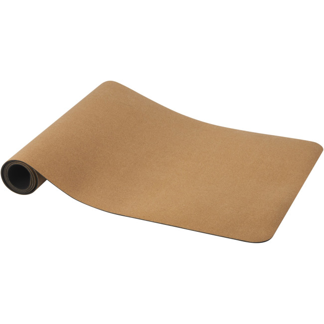 Promotional Trikona Cork Yoga Mat