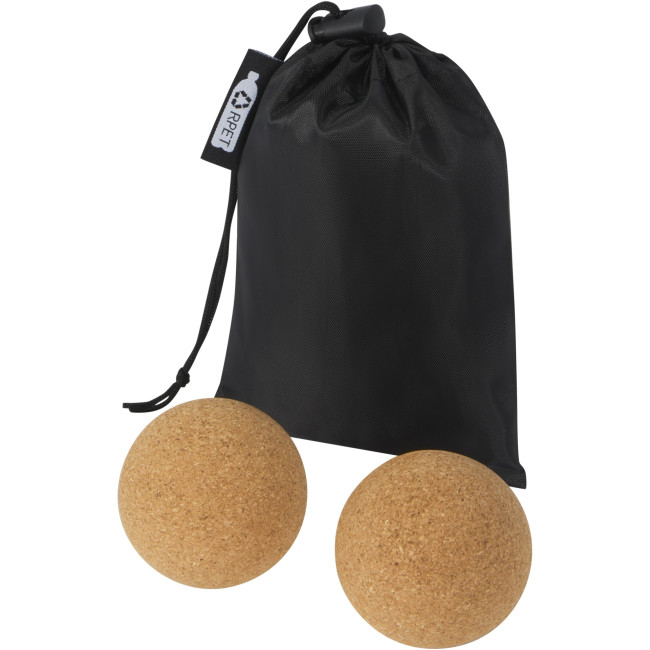 Promotional Trikona Cork Yoga Ball