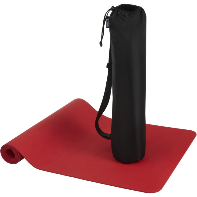 Promotional Virabha Recycled TPE Yoga Mat - Image 4