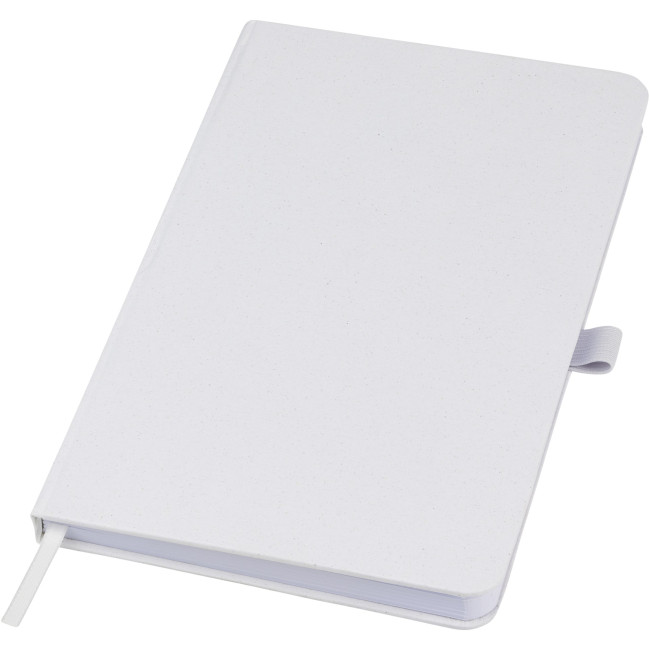 Promotional Fabianna Crush Paper Hard Cover Notebook - Image 3