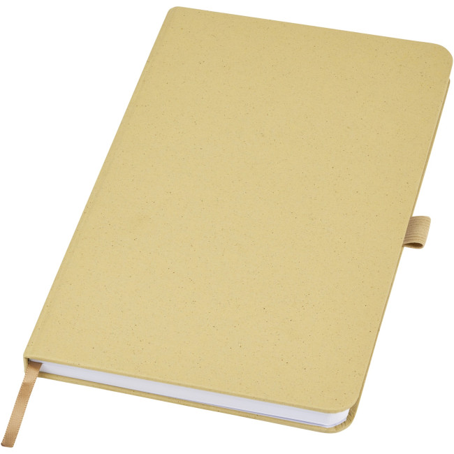 Promotional Fabianna Crush Paper Hard Cover Notebook - Image 2