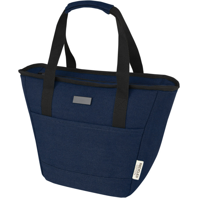 Promotional Joey 9-Can GRS Recycled Canvas Lunch Cooler Bag 6L - Image 1