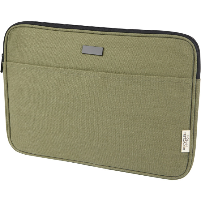 Promotional Joey 14" GRS Recycled Canvas Laptop Sleeve 2L - Image 3