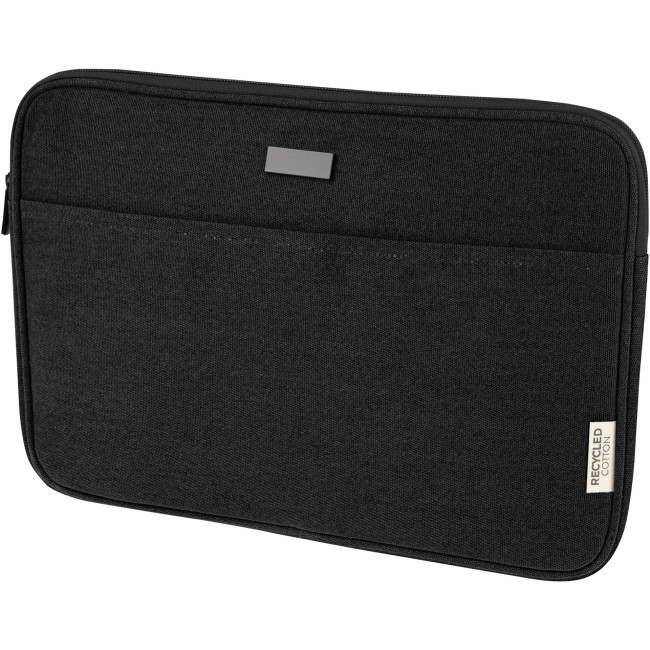 Promotional Joey 14" GRS Recycled Canvas Laptop Sleeve 2L - Image 1