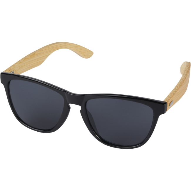 Promotional Sun Ray Ocean Bound Plastic And Bamboo Sunglasses