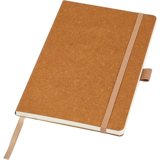 Promotional Kilau Recycled Leather Notebook