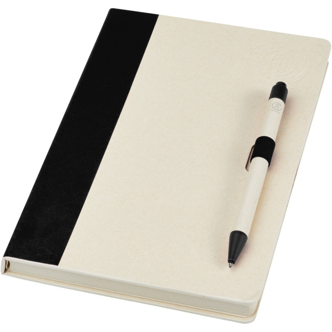 Promotional Dairy Dream A5 Size Reference Recycled Milk Cartons Notebook And Ballpoint Pen Set - Image 5