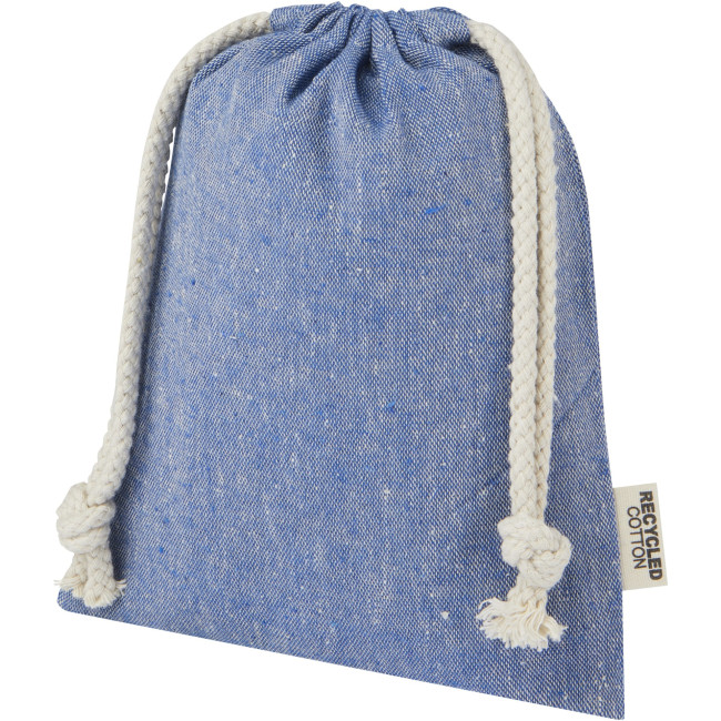 Promotional Pheebs 150 g/m² GRS Recycled Cotton Gift Bag Small 0.5L - Image 1