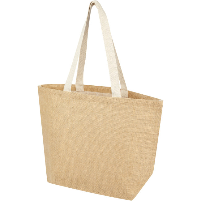 Promotional Juta 300 g/m² Jute Tote Bag 12L