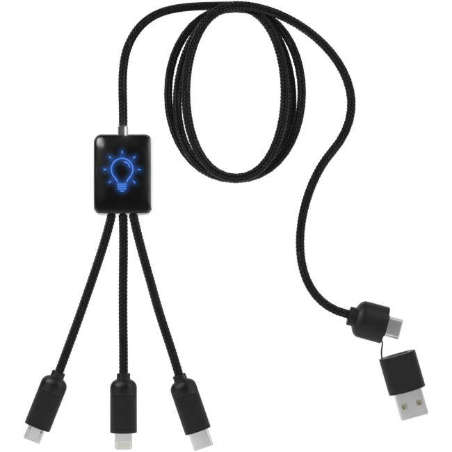 Promotional SCX.Design C28 5-In-1 Extended Charging Cable - Image 2