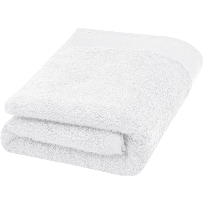 Promotional Nora 550 g/m² Cotton Towel 50X100cm - Image 3