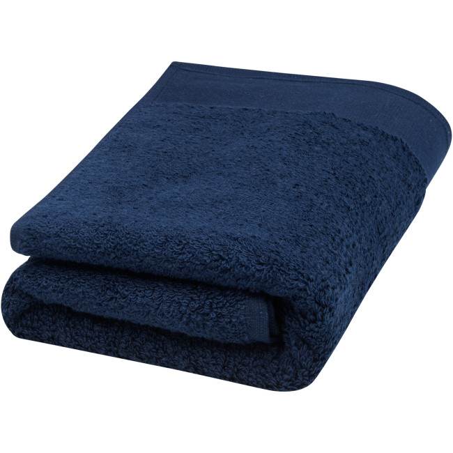 Promotional Nora 550 g/m² Cotton Towel 50X100cm - Image 2