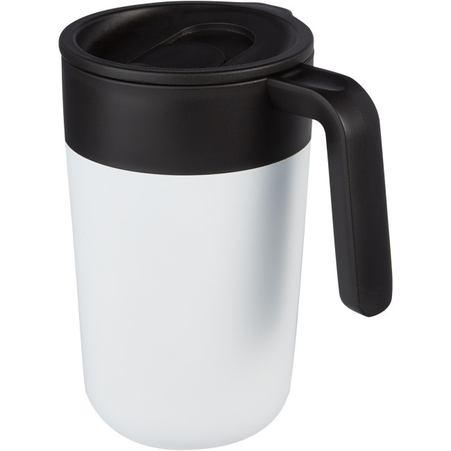 Promotional Nordia Double-Wall Recycled Mug 400ml - Image 1