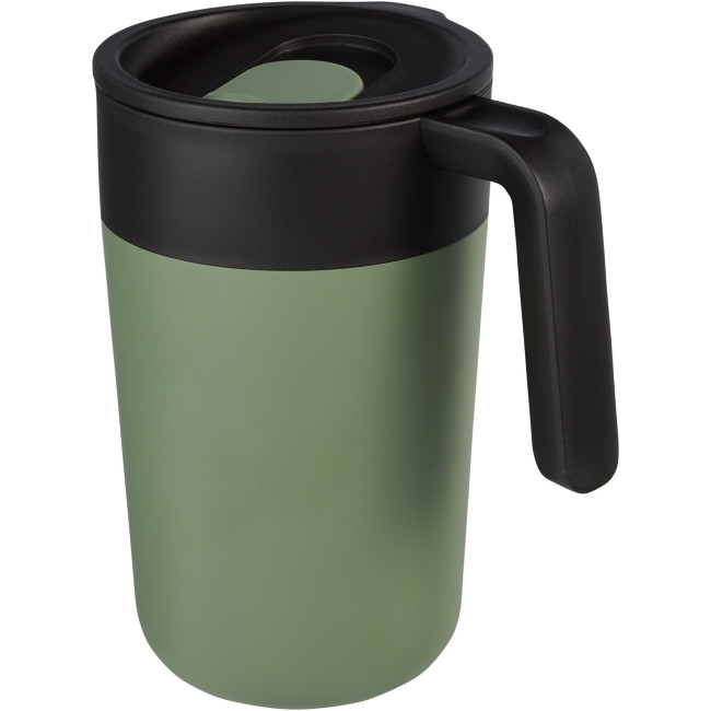 Promotional Nordia Double-Wall Recycled Mug 400ml - Image 3