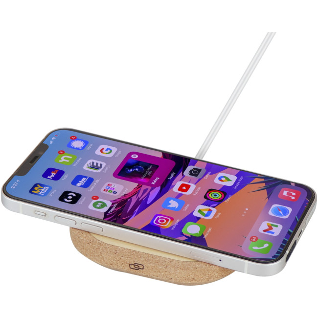 Promotional Cerris Cork Wireless Charging Pad 15W