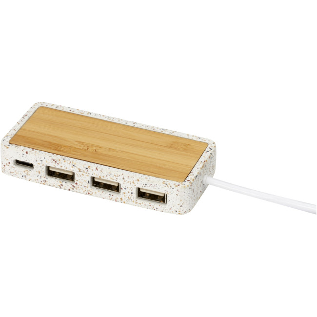 Promotional Terrazzo USB 2.0 Hub