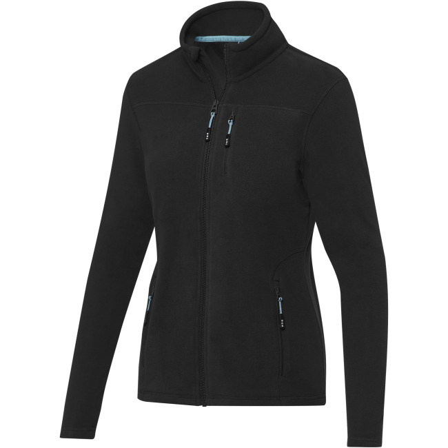 Promotional Amber Women's GRS Recycled Full Zip Fleece Jacket - Image 5