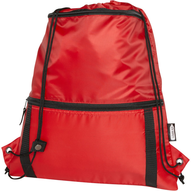 Promotional Adventure Recycled Insulated Drawstring Bag 9L - Image 4