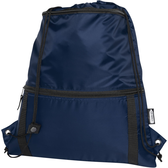 Promotional Adventure Recycled Insulated Drawstring Bag 9L - Image 2