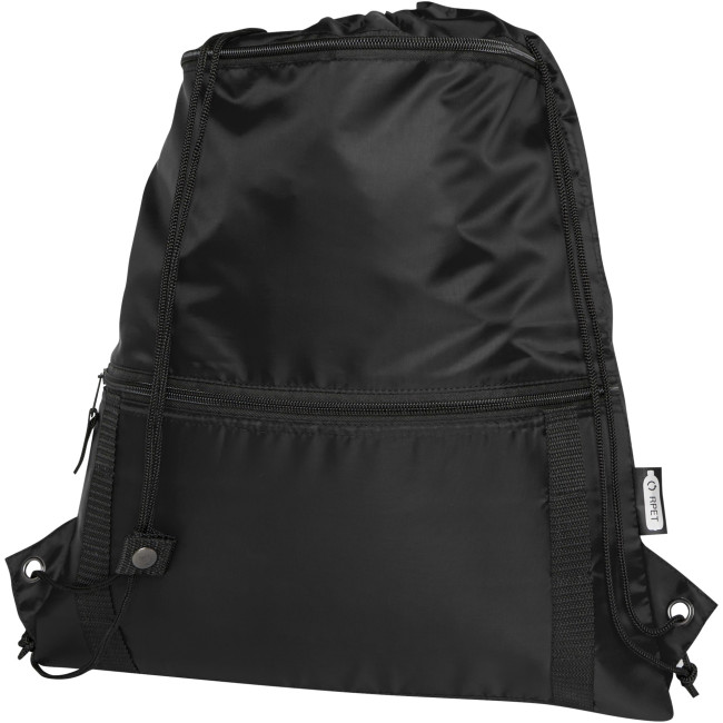 Promotional Adventure Recycled Insulated Drawstring Bag 9L - Image 1