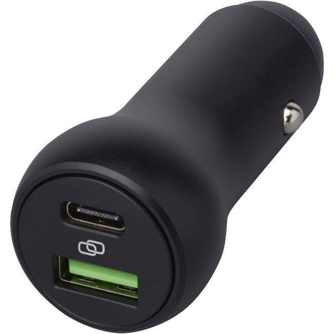 Promotional Pilot Dual 55W USB-C/USB-A Car Charger