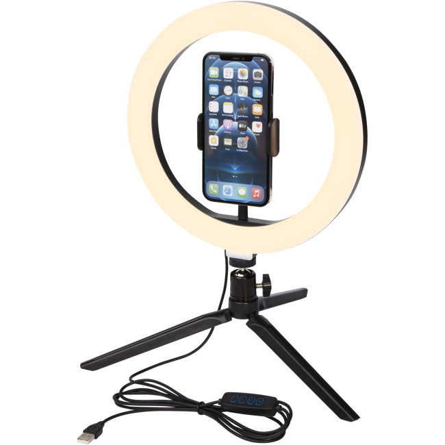 Promotional Studio Ring Light For Selfies And Vlogging With Phone Holder And Tripod