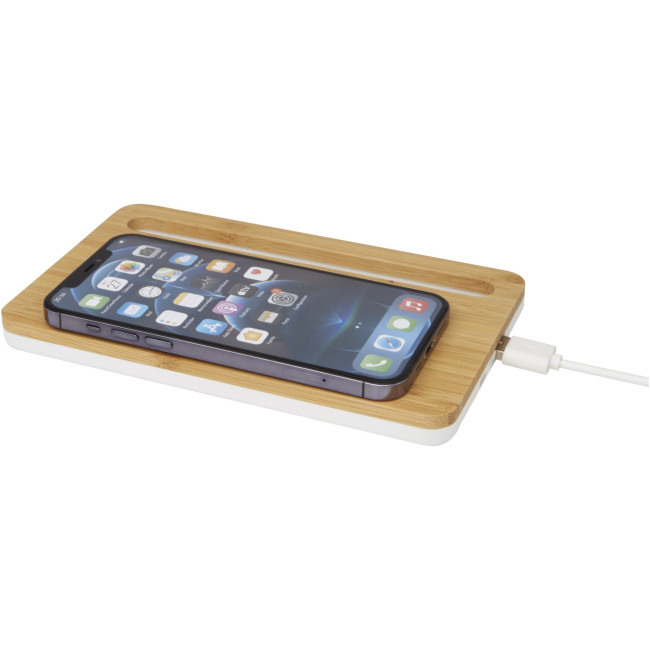 Promotional Medake Bamboo Wireless Charger 10W