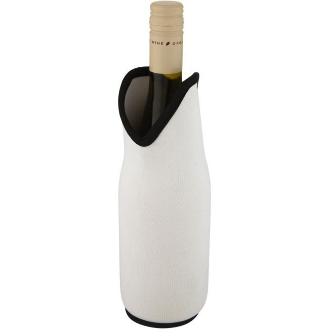 Promotional Noun Recycled Neoprene Wine Sleeve Holder - Image 4