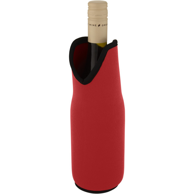 Promotional Noun Recycled Neoprene Wine Sleeve Holder - Image 3