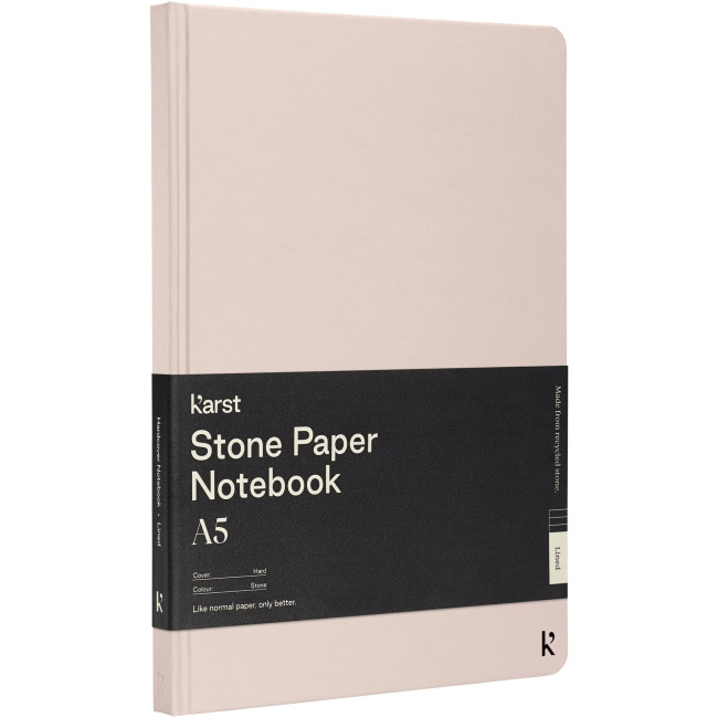 Promotional Karst A5 Softcover Notebook - Lined - Image 4