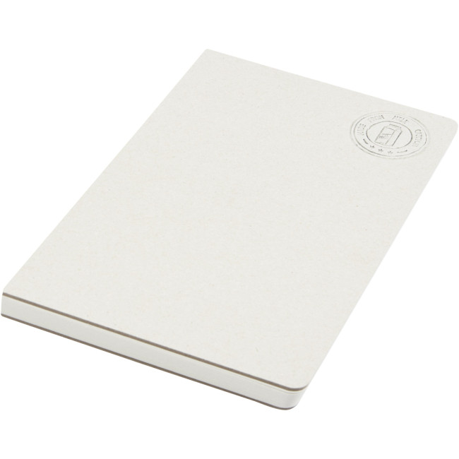 Promotional Dairy Dream A5 Size Reference Recycled Milk Cartons Spineless Notebook