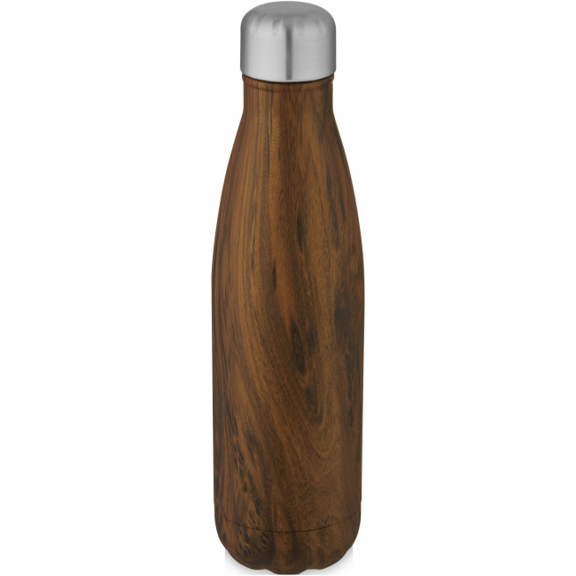 Promotional Cove Vacuum Insulated Stainless Steel Bottle With Wood ...