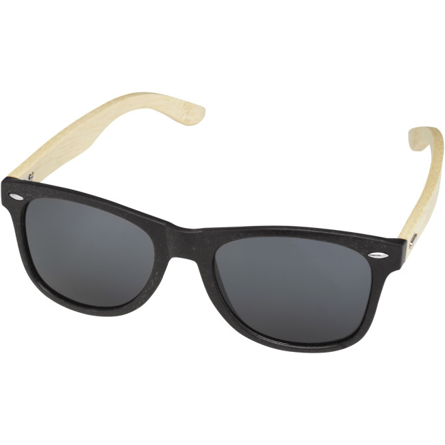 Promotional Sun Ray Bamboo Sunglasses - Image 1