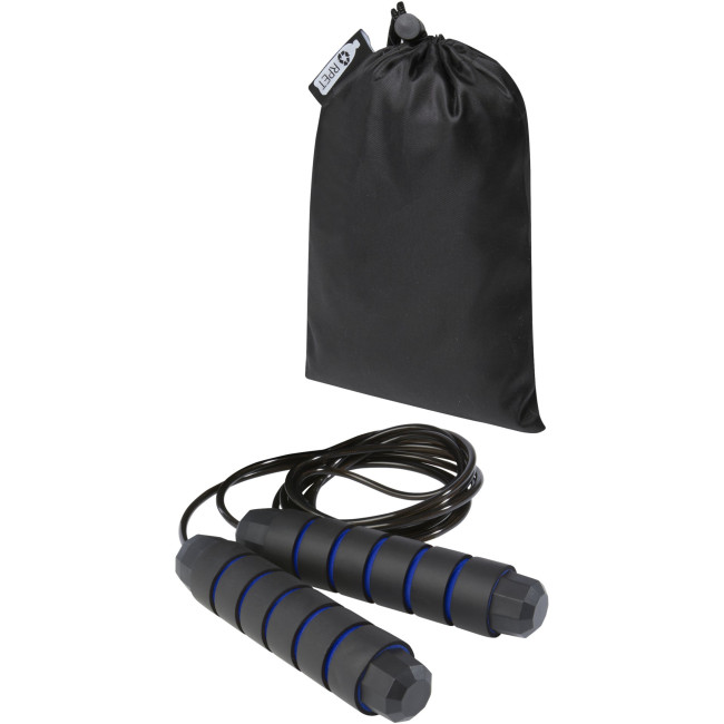 Promotional Austin Soft Skipping Rope In Recycled Pet Pouch - Image 3