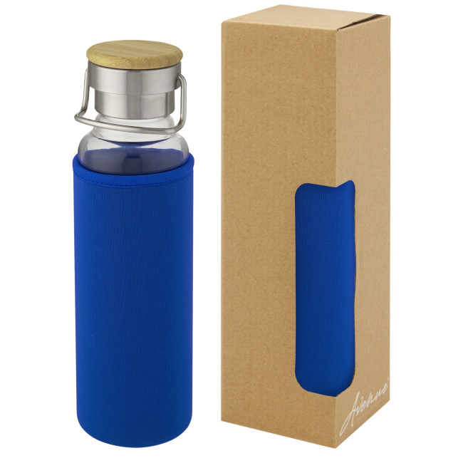 Promotional Thor Glass Bottle With Neoprene Sleeve 660ml - Image 4