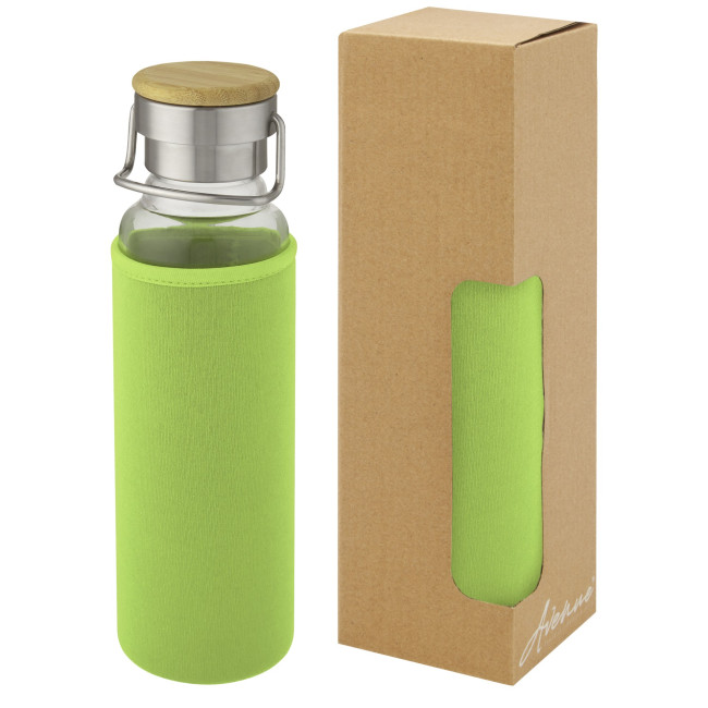 Promotional Thor Glass Bottle With Neoprene Sleeve 660ml - Image 5