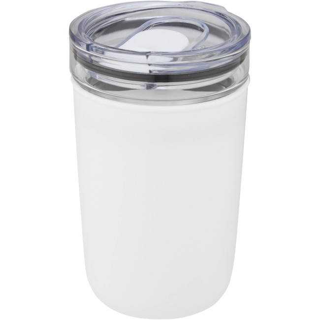 Promotional Bello Glass Tumbler With Recycled Plastic Outer Wall 420ml - Image 2