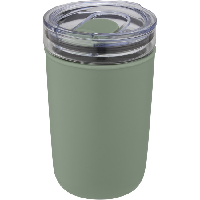 Promotional Bello Glass Tumbler With Recycled Plastic Outer Wall 420ml - Image 4