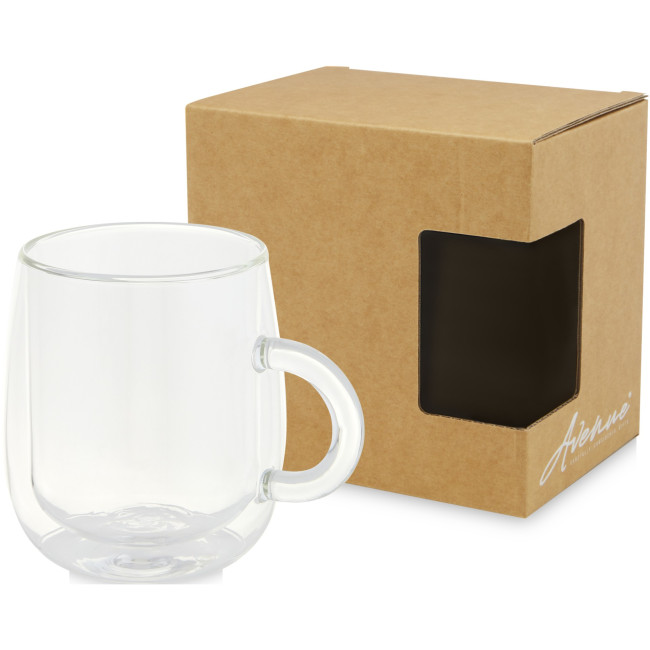 Promotional Iris Glass Mug 330ml - Image 2