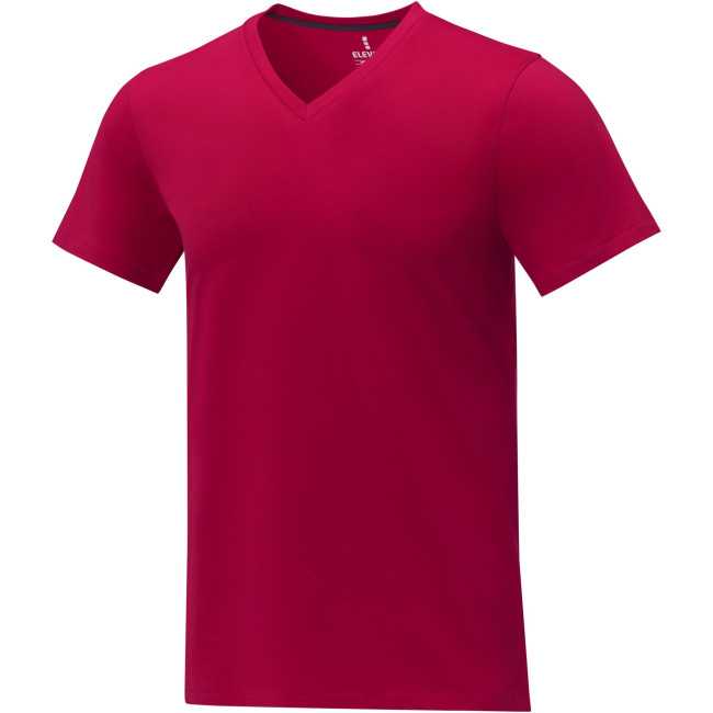 Promotional Somoto Short Sleeve Men's V-Neck T-Shirt - Image 4