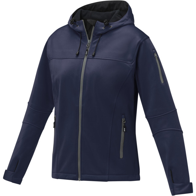 Promotional Match Women's Softshell Jacket - Image 3