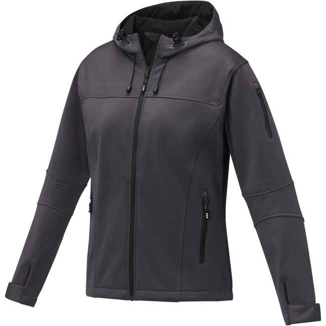 Promotional Match Women's Softshell Jacket - Image 4