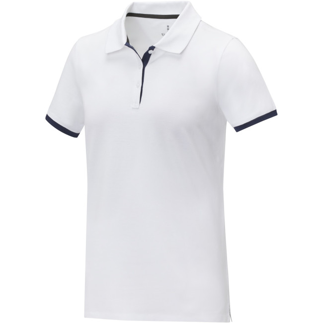 Promotional Morgan Short Sleeve Women's Duotone Polo - Image 1