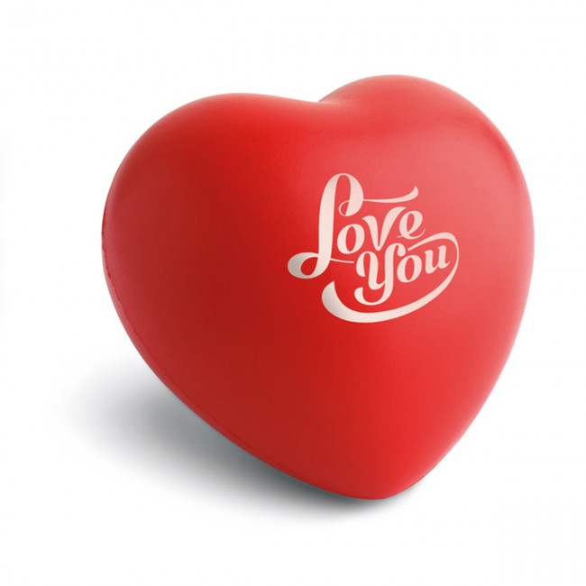 Promotional Anti-Stress Heart PU Material - Image 2