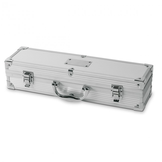 Promotional 3 BBQ Tools In Aluminium Case - Image 4