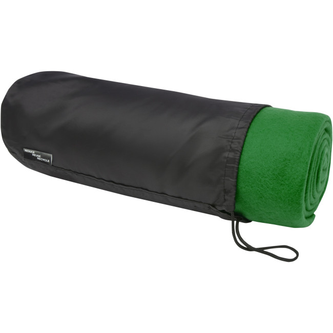 Promotional Willow GRS RPET Polar Fleece Blanket - Image 3