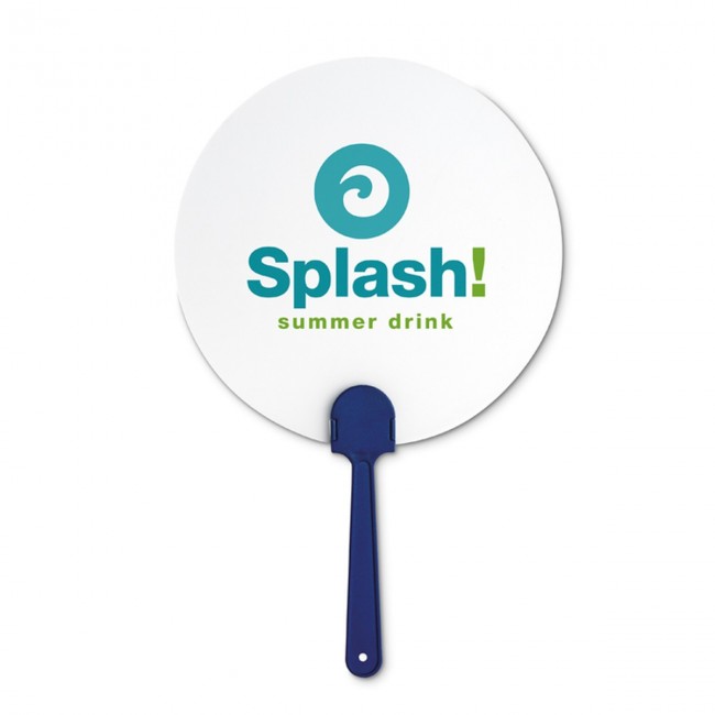 Promotional Manual Hand Fan - Image 1