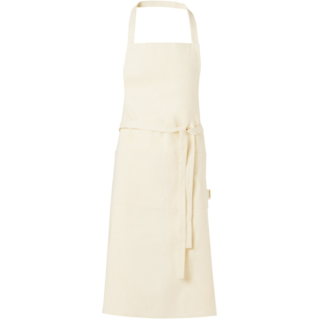 Promotional Orissa 200 g/m² GOTS Organic Cotton Apron - Image 2