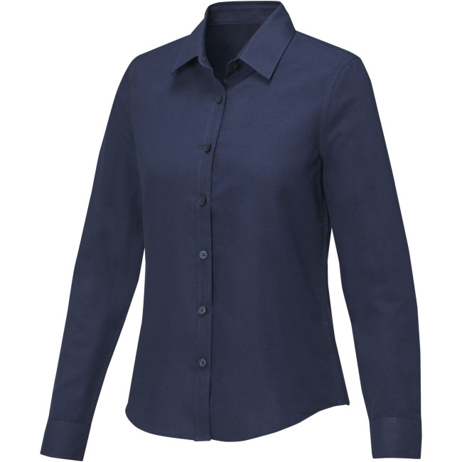 Promotional Pollux Long Sleeve Women's Shirt - Image 3